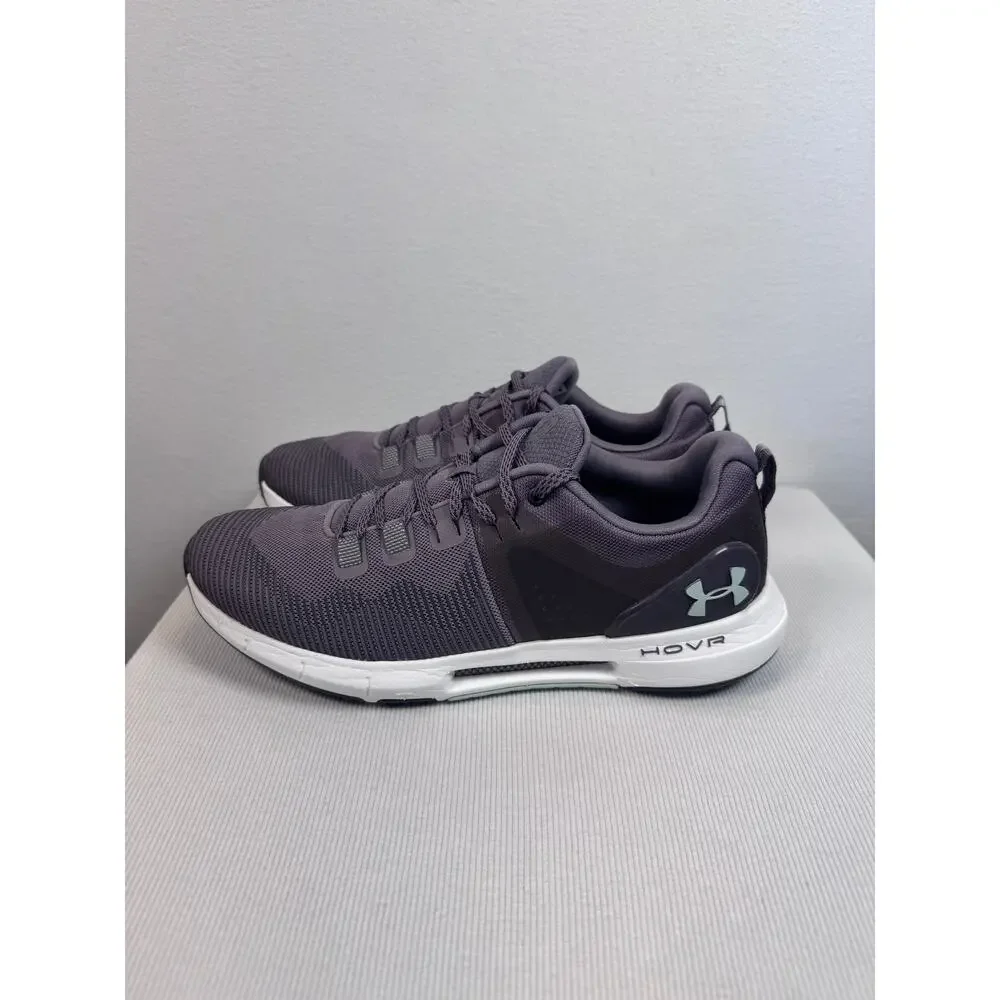 Under Armour HOVR Rise Shoes Womens 10 Mens 8.5-9 Gray Purple 3022208-103